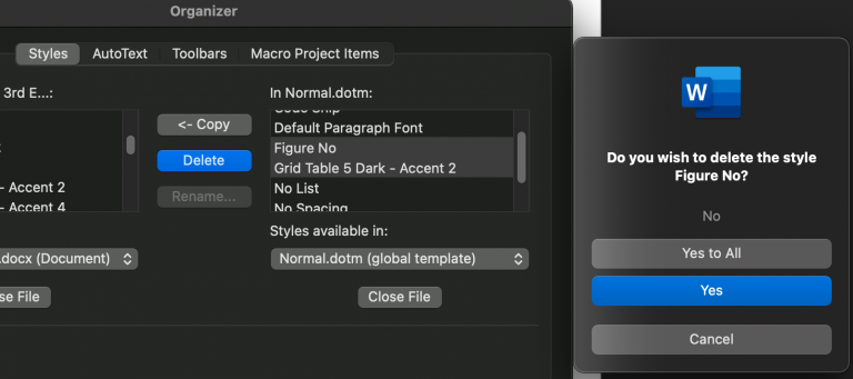 Reduce Style Word Shrink Files by Deleting Unused Styles | Editing in Word